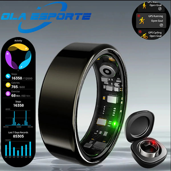 PulseTrack Smart Health Ring Pro