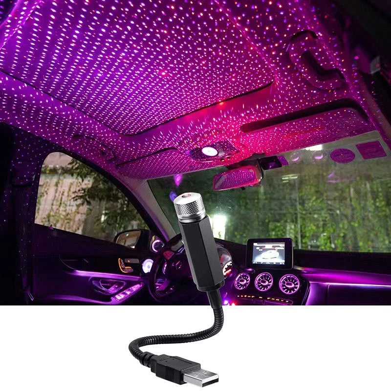 Galaxy Star Car Roof Night Projector